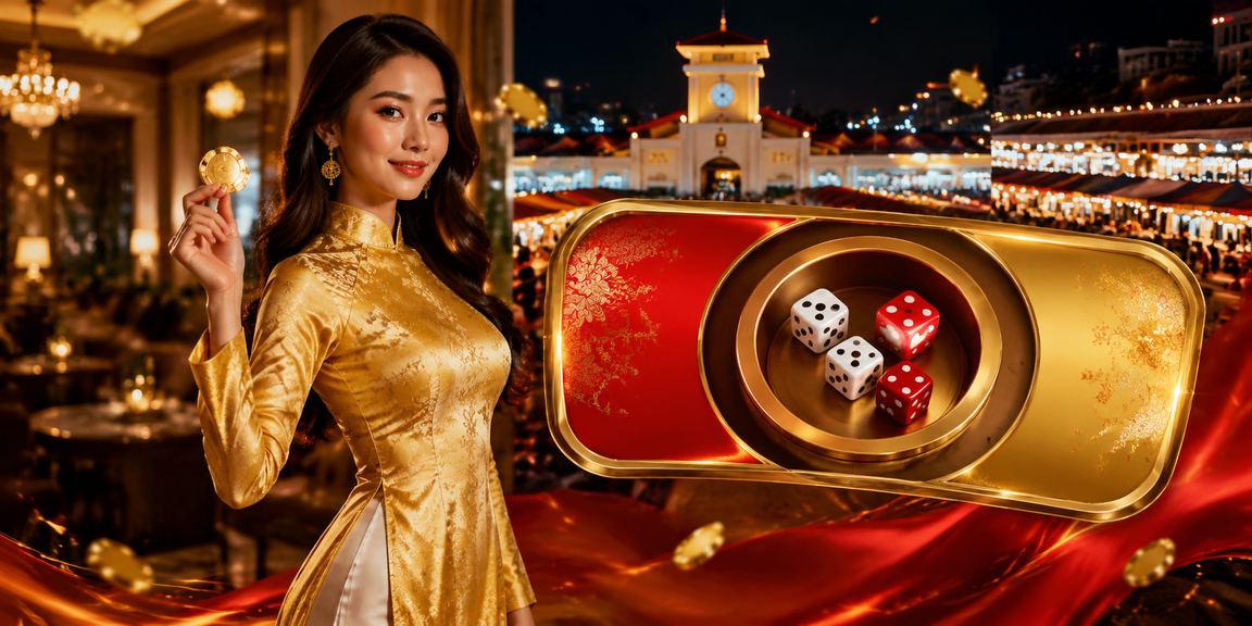 Không gian Hồ Chí Minh minh họa tài xỉu và quản lý ngân sách VND